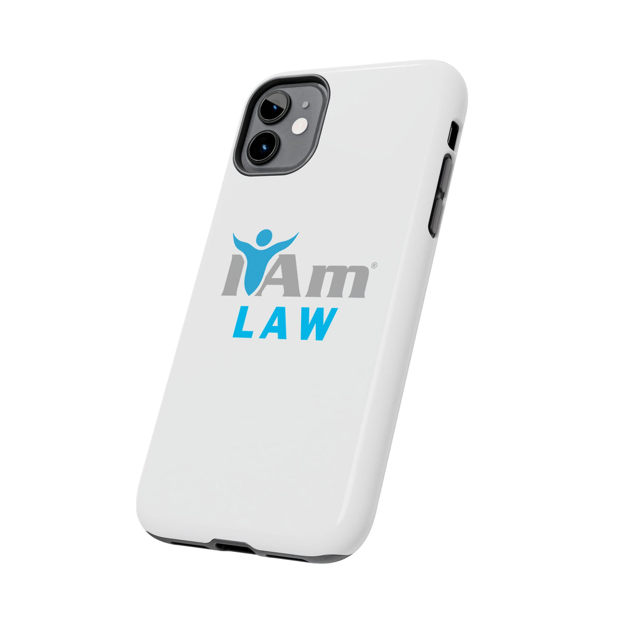 "I Am Law" Affirmation Inspirational Tough Phone Case - I Am Law Motivational Design