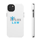 "I Am Law" Affirmation Inspirational Tough Phone Case - I Am Law Motivational Design