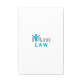 I Am Law Canvas Wall Art - Inspirational Home Decor