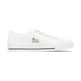 "I Am Strength" Affirmation Women's Low Top Sneakers - Empowering