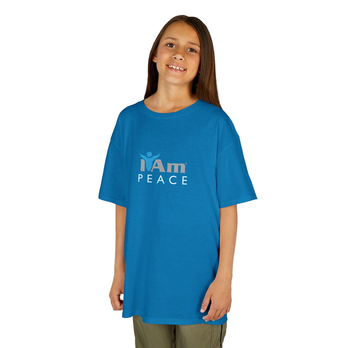 Boys Heavy Cotton 'I Am Peace'™ Tee