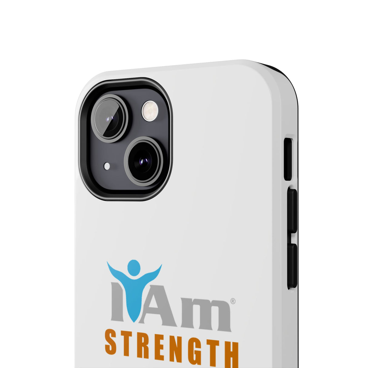 "I Am Strength" Affirmation Inspirational Tough Phone Case - I Am Strength Motivational Design