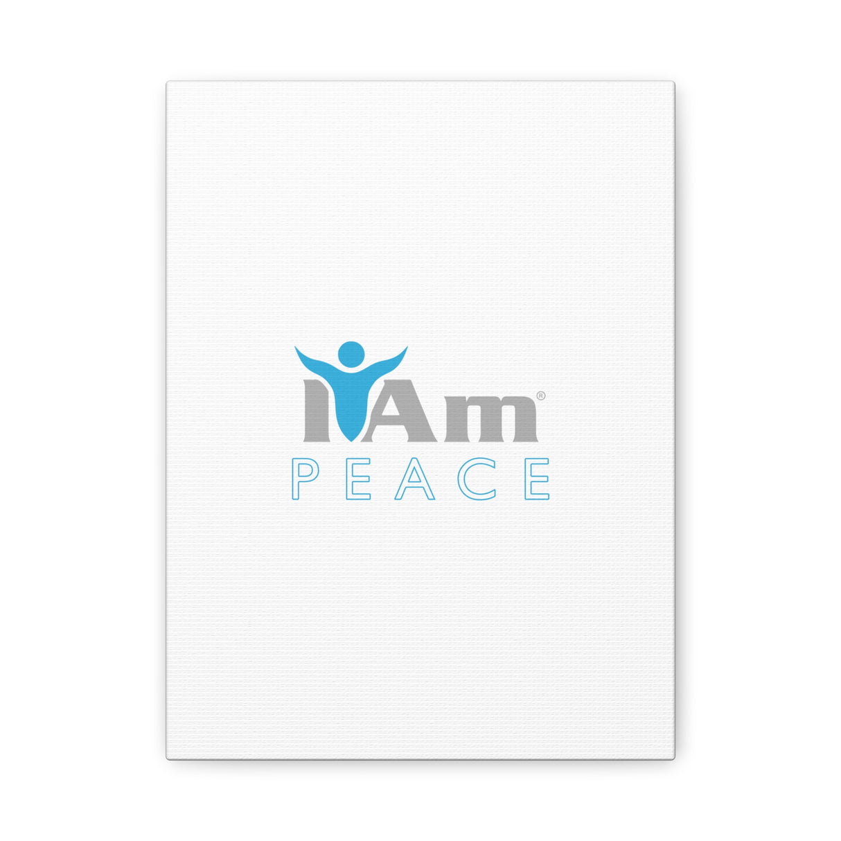 I Am Peace Canvas Wall Art - Inspirational Home Decor