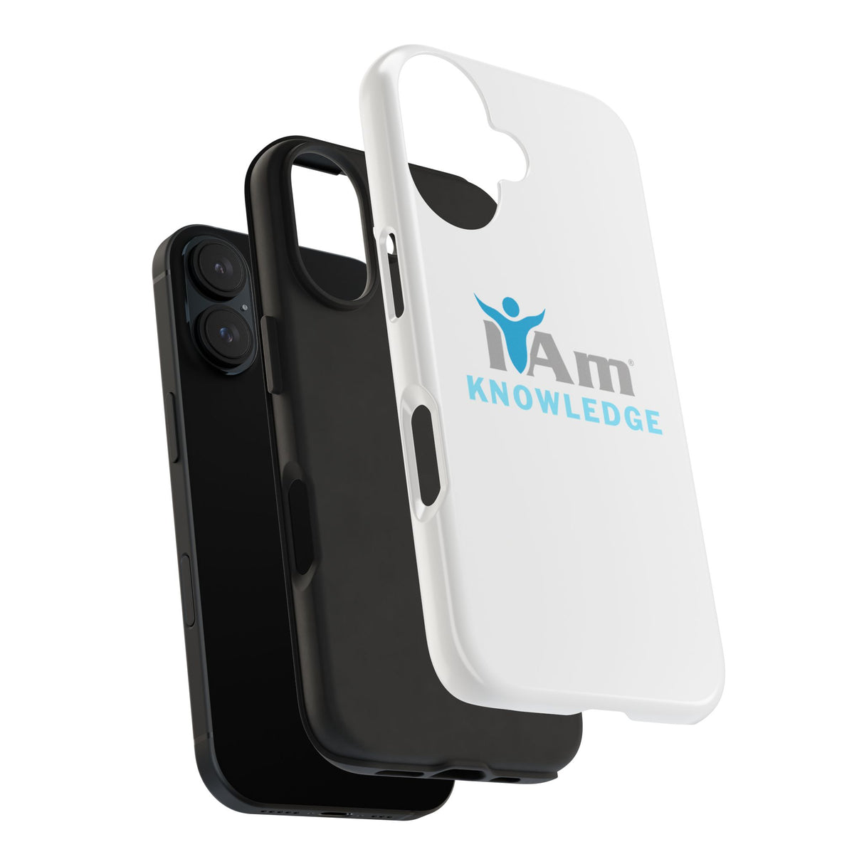 "I Am Knowledge" Affirmation Inspirational Tough Phone Case - I Am Knowledge Motivational Design