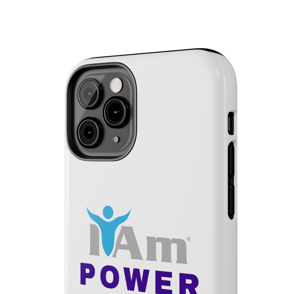 "I Am Power" Affirmation Inspirational Tough Phone Case - I Am POWER Motivational Design