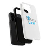 "I Am Law" Affirmation Inspirational Tough Phone Case - I Am Law Motivational Design