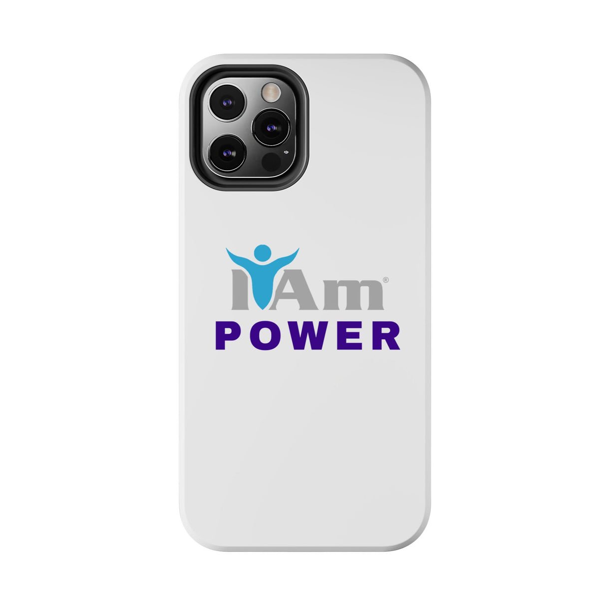 "I Am Power" Affirmation Inspirational Tough Phone Case - I Am POWER Motivational Design