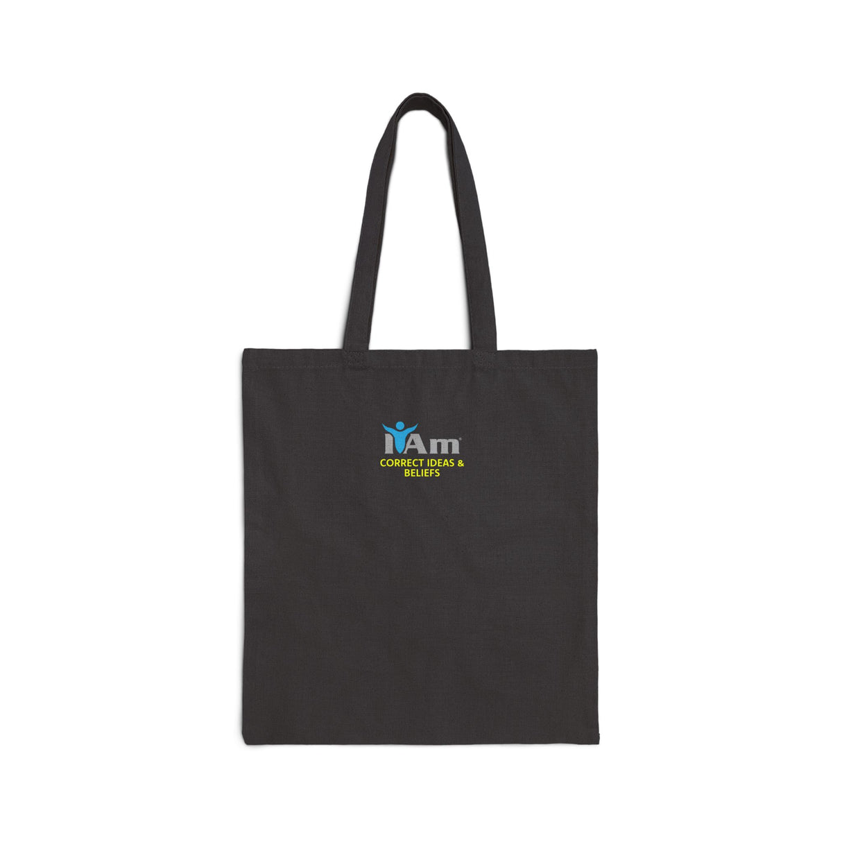 I Am Correct Ideas and Beliefs Cotton Canvas Tote Bag - Eco-Friendly Motivational Tote for Everyday Use