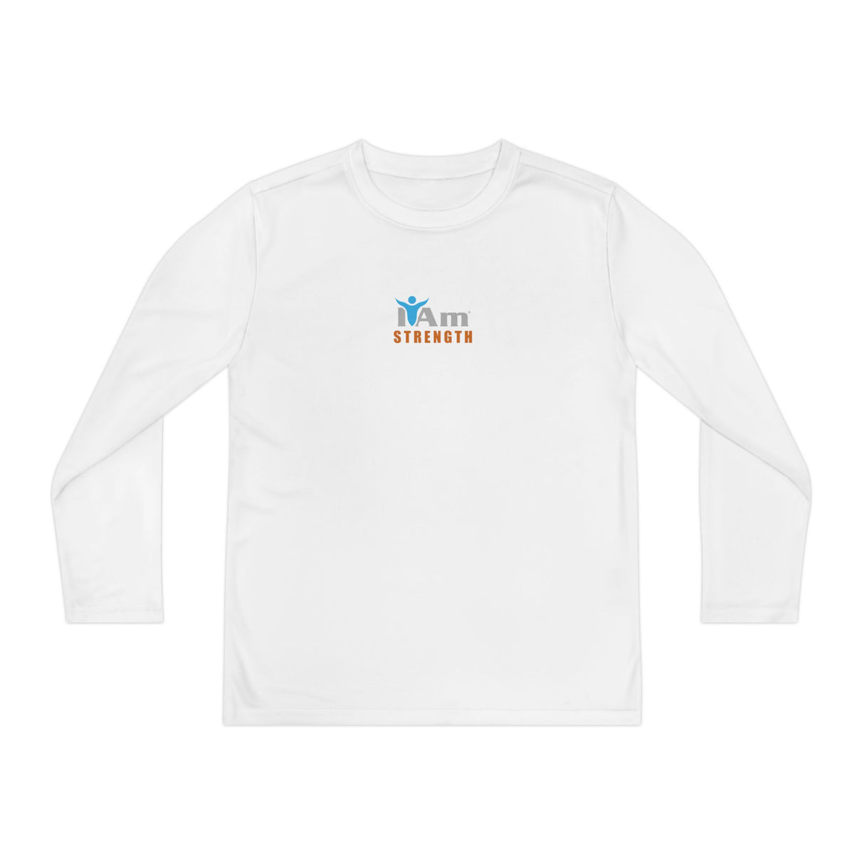 Boys' 'I Am Strength" Long Sleeve Tee - "I Am Strength" Fitness Shirt