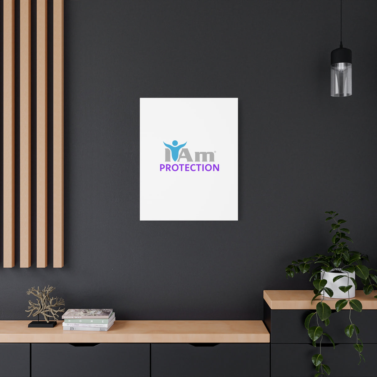 'I Am Protection' Canvas Wall Art - Inspirational Home Decor