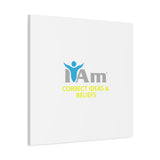 I Am Correct Ideas and Beliefs Canvas Wall Art - Inspirational Home Decor