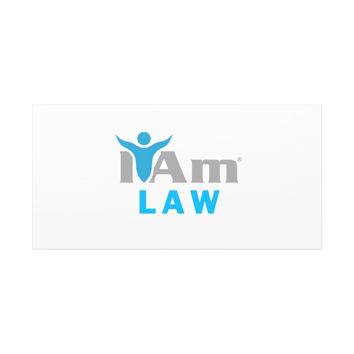 I Am Law Canvas Wall Art - Inspirational Home Decor