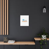 I Am Strength Canvas Wall Art - Inspirational Home Decor