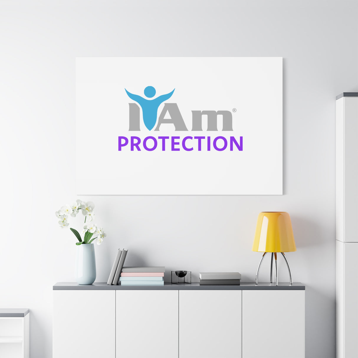 'I Am Protection' Canvas Wall Art - Inspirational Home Decor