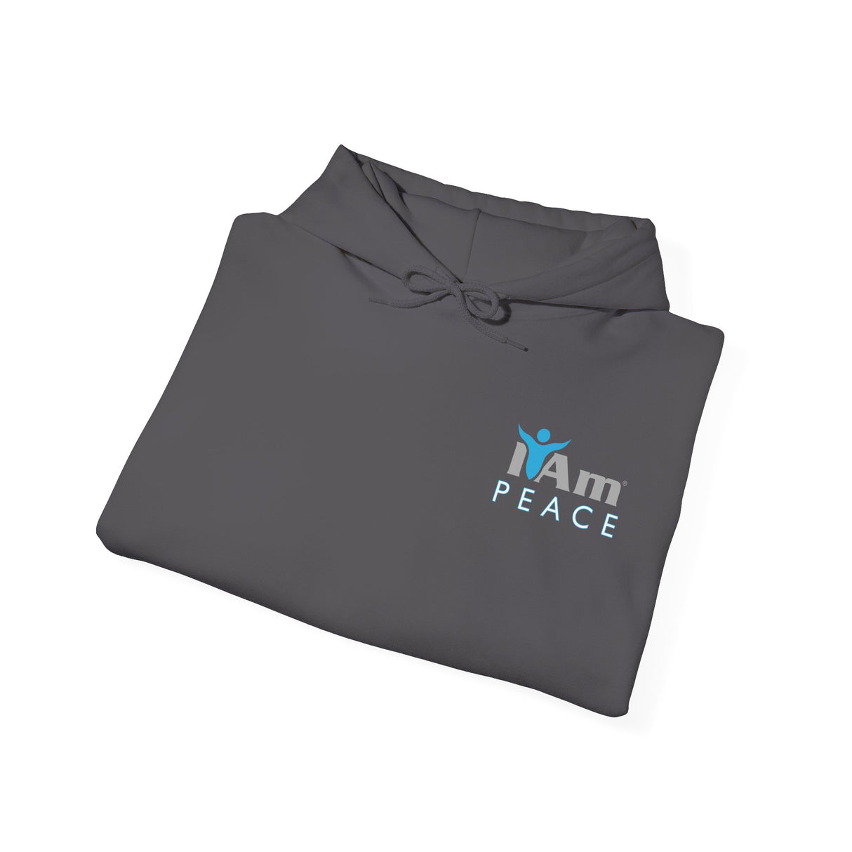 "I Am Peace" Affirmation Unisex Heavy Blend Hoodie - Comfortable I Am Peace Casual Wear