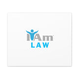 I Am Law Canvas Wall Art - Inspirational Home Decor