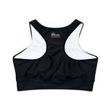 I Am Strength Padded Sports Bra - Empower Your Workout