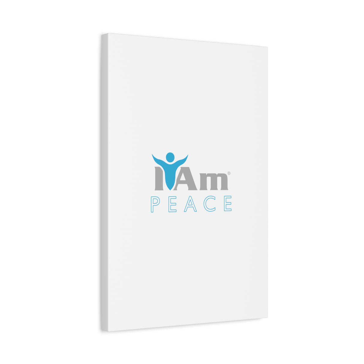 I Am Peace Canvas Wall Art - Inspirational Home Decor