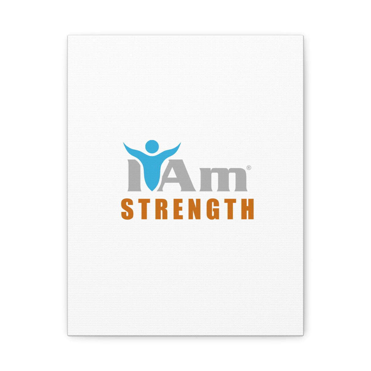 I Am Strength Canvas Wall Art - Inspirational Home Decor