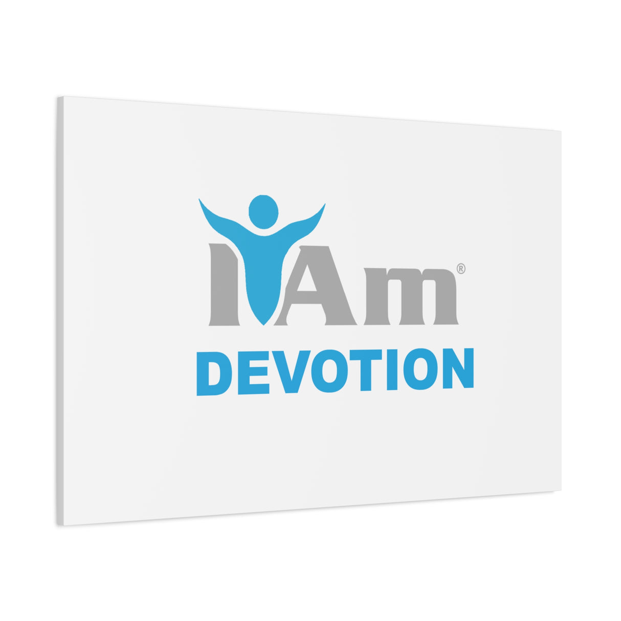 I Am Devotion Canvas Wall Art - Inspirational Home Decor