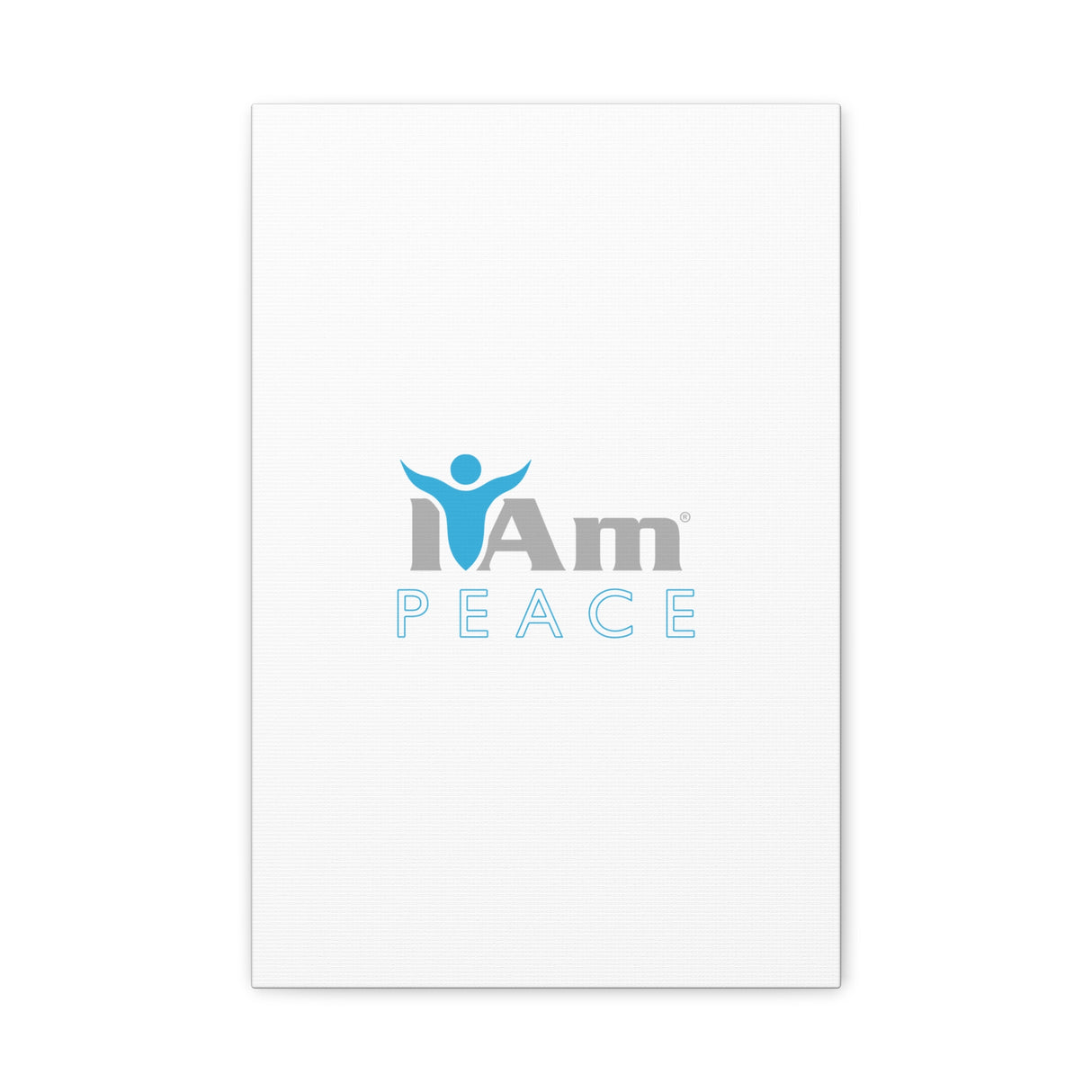 I Am Peace Canvas Wall Art - Inspirational Home Decor