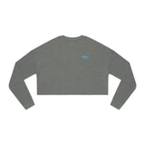 'I Am Law' Stylish Women's Cropped Sweatshirt - Perfect for Casual Looks