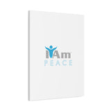 I Am Peace Canvas Wall Art - Inspirational Home Decor