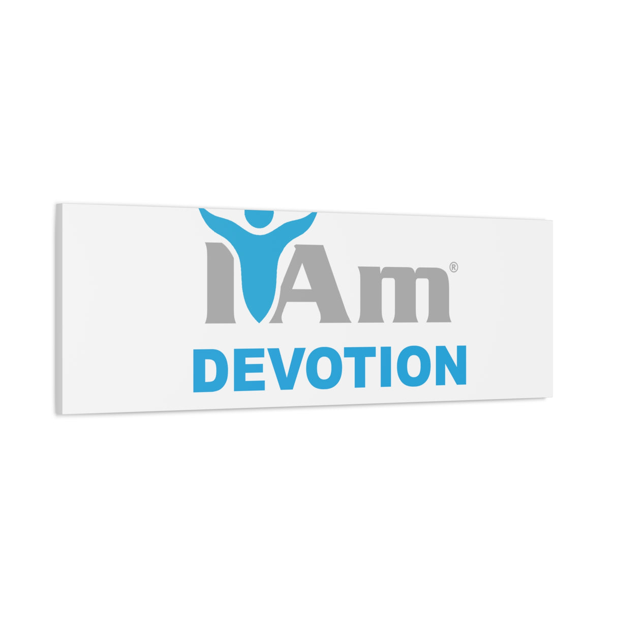 I Am Devotion Canvas Wall Art - Inspirational Home Decor