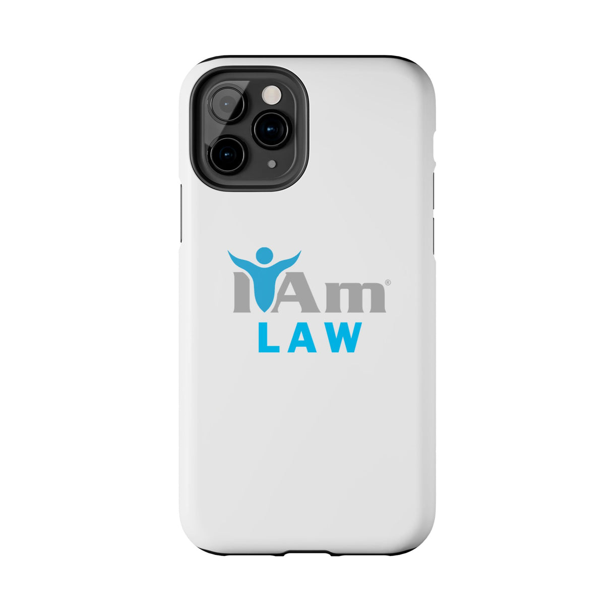 "I Am Law" Affirmation Inspirational Tough Phone Case - I Am Law Motivational Design