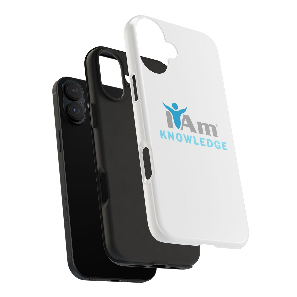 "I Am Knowledge" Affirmation Inspirational Tough Phone Case - I Am Knowledge Motivational Design