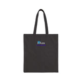 I Am Power Cotton Canvas Tote Bag - Eco-Friendly Motivational Tote for Everyday Use