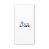 I Am Power Canvas Wall Art - Inspirational Home Decor