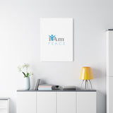 I Am Peace Canvas Wall Art - Inspirational Home Decor