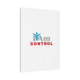 'I Am Control' Canvas Wall Art - Inspirational Home Decor