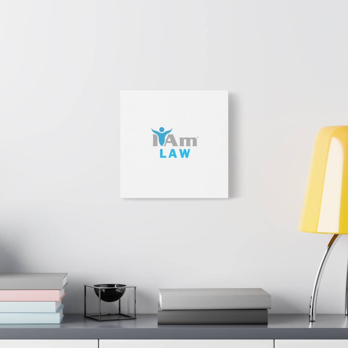 I Am Law Canvas Wall Art - Inspirational Home Decor