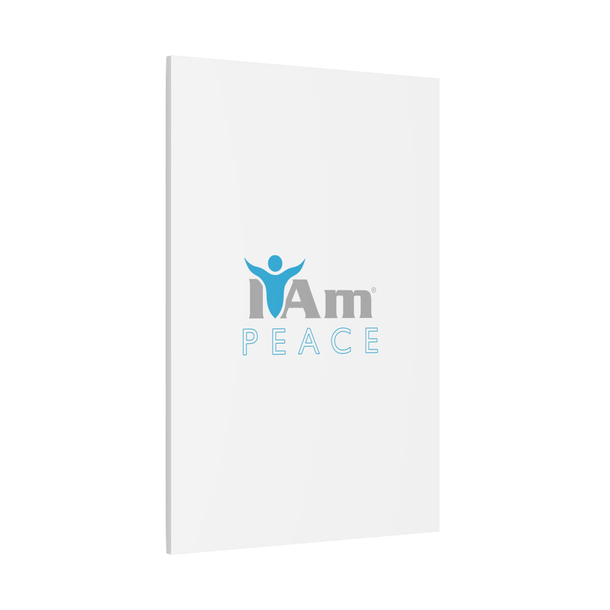 I Am Peace Canvas Wall Art - Inspirational Home Decor