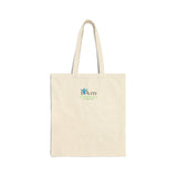 I Am Cooperation and Harmony Cotton Canvas Tote Bag - Eco-Friendly Motivational Tote for Everyday Use