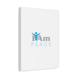 I Am Peace Canvas Wall Art - Inspirational Home Decor