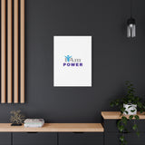 I Am Power Canvas Wall Art - Inspirational Home Decor