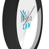 "I Am Law" Motivational Wall Clock - Modern Home Decor for Mindfulness and Serenity