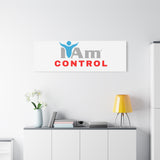 'I Am Control' Canvas Wall Art - Inspirational Home Decor