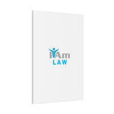 I Am Law Canvas Wall Art - Inspirational Home Decor