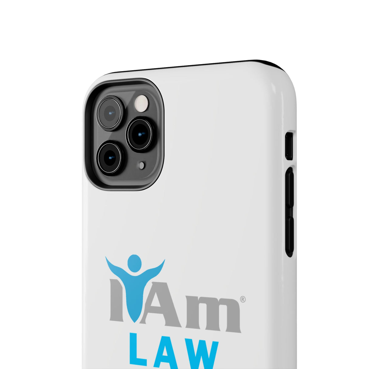 "I Am Law" Affirmation Inspirational Tough Phone Case - I Am Law Motivational Design