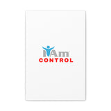 'I Am Control' Canvas Wall Art - Inspirational Home Decor