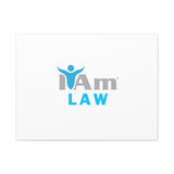 I Am Law Canvas Wall Art - Inspirational Home Decor