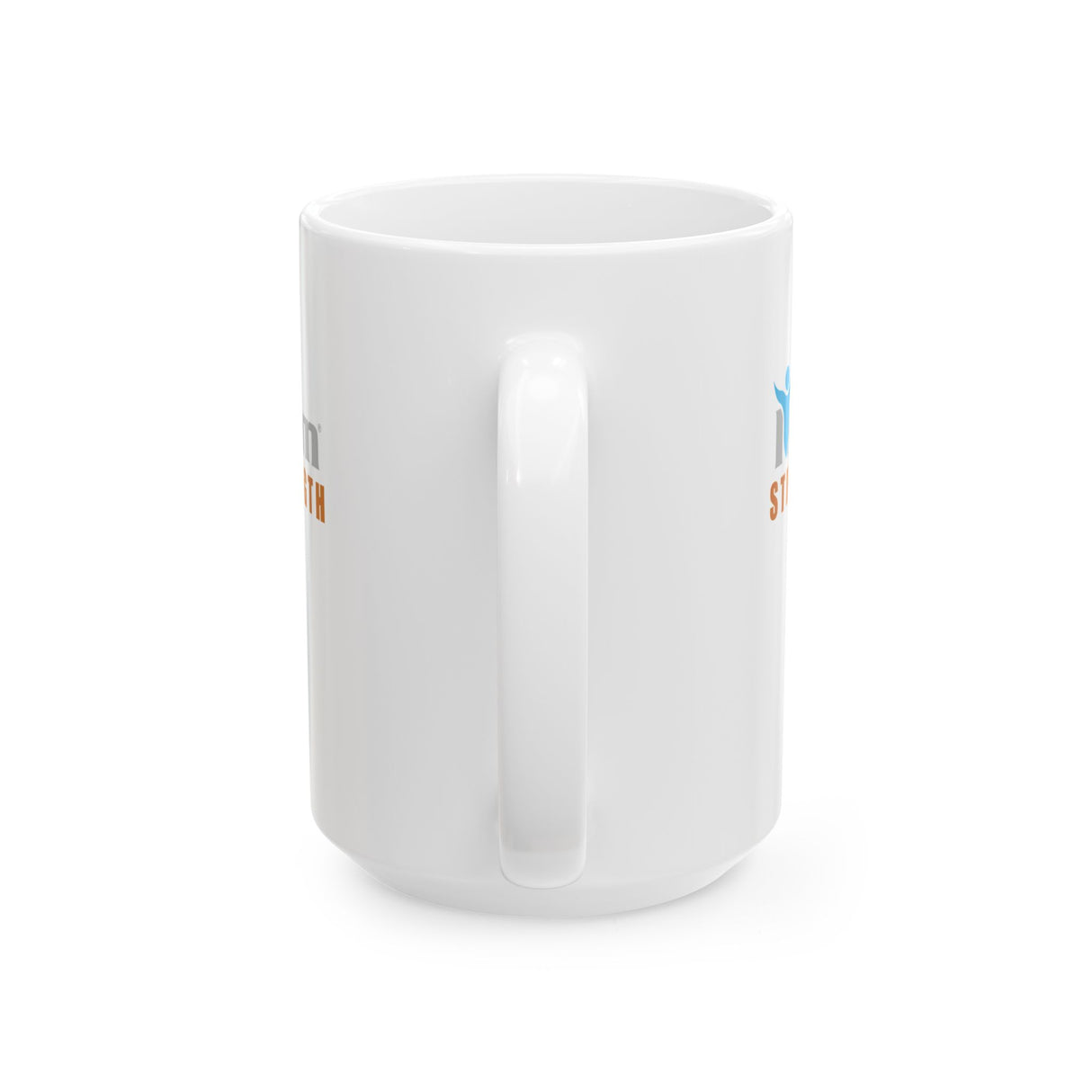 "I Am Strength" Affirmational Ceramic Mug - Perfect Motivation for Coffee Lovers & Gifts