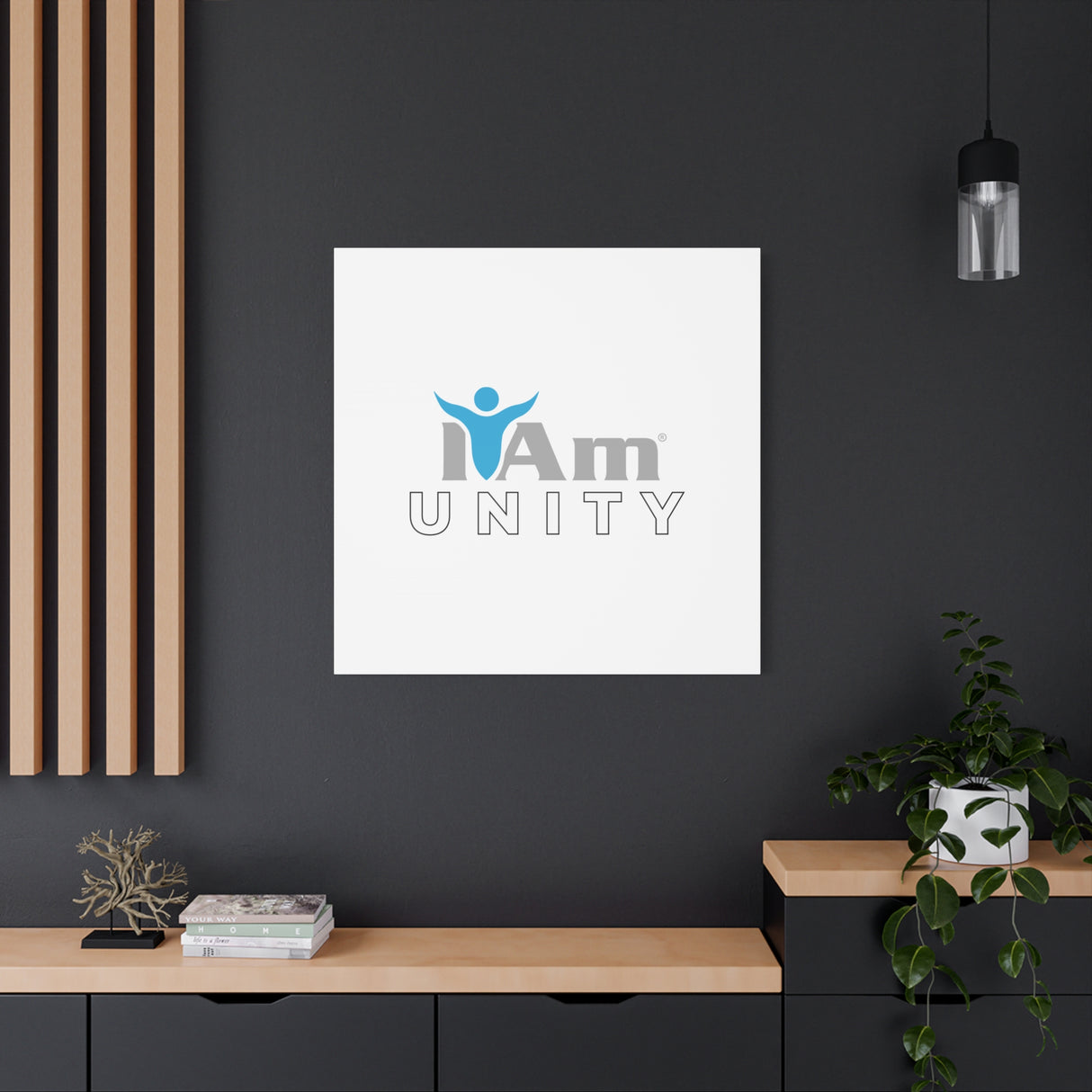 'I Am Unity' Canvas Wall Art - Inspirational Home Decor