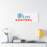 'I Am Control' Canvas Wall Art - Inspirational Home Decor