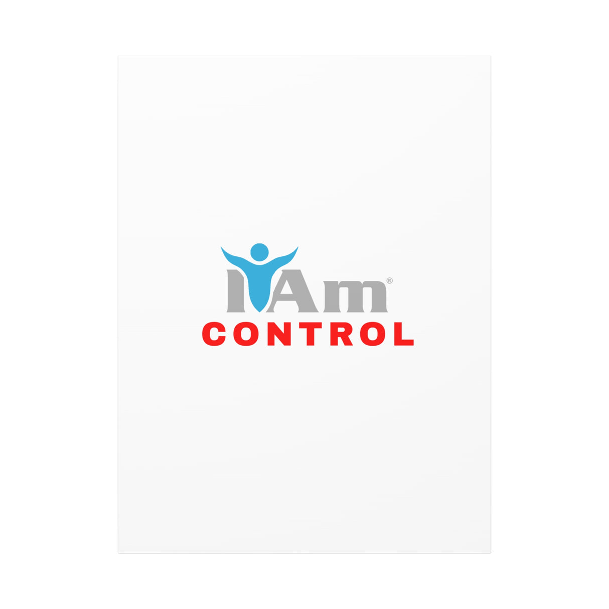 'I Am Control' Canvas Wall Art - Inspirational Home Decor