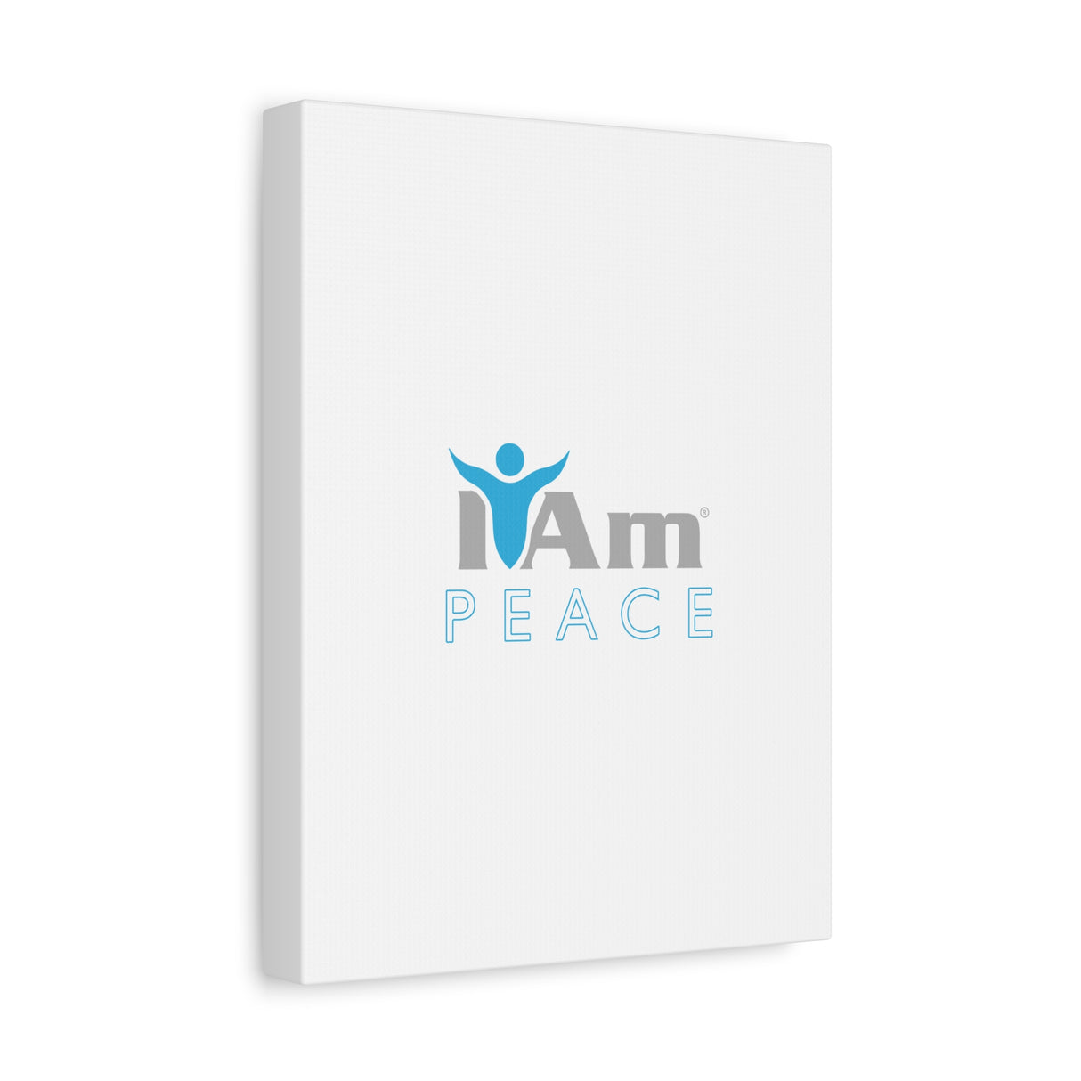 I Am Peace Canvas Wall Art - Inspirational Home Decor